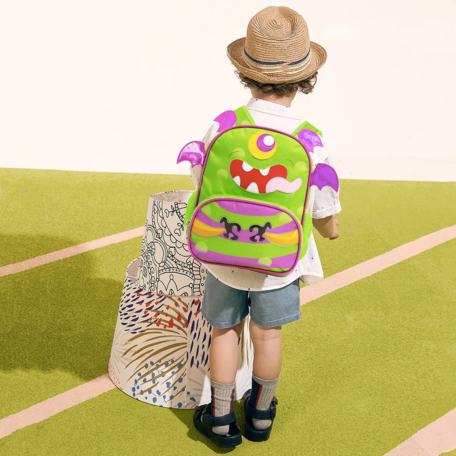 Kids Animal School Bag Kindergarten Boy Girl Preschool Backpack