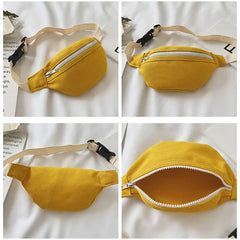 Children's Red Fanny Pack Waist Bag for Kids