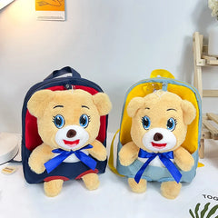 Children's Plush Backpack Lightweight Waterproof Primary School Student Backpack