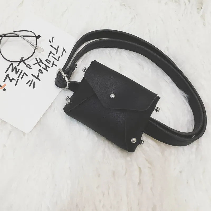 Children's Rivet Small Square Bag Kid Crossbody Shoulder Bag