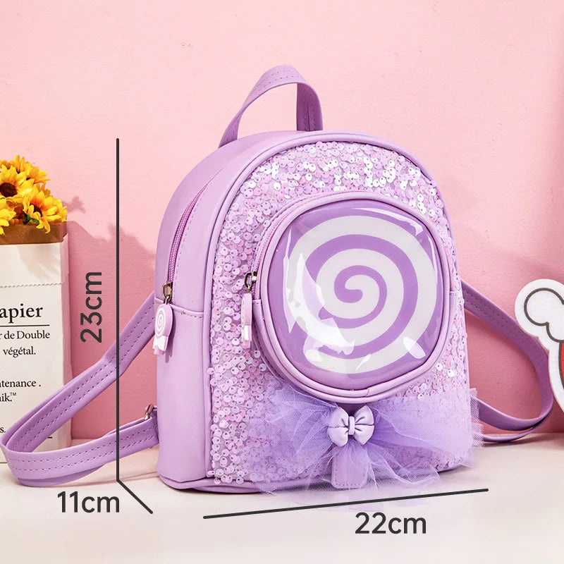 Kids LED Light 3D Backpack Glowing School Bag