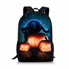 Cats Pattern School Bag for Kids
