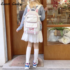 Teenagers Girls School Backpack with School Supplies