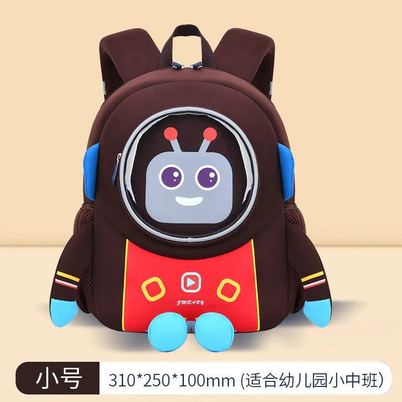 Girl's Light Bookbag for Little Kids Early Education Schoolbag
