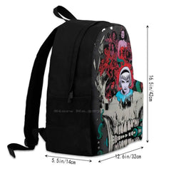 Chilling Adventures Of Large Capacity Backpack Laptop Travel Bags