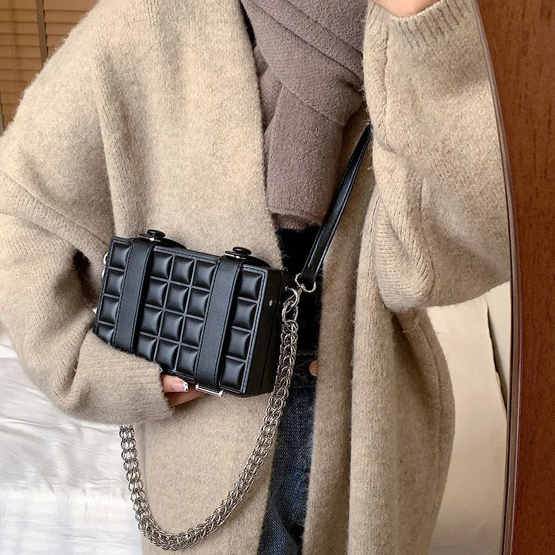 Chocolate Box Purses for Women Chain Shoulder Bag Small Crossbody Bag