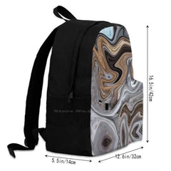 Chocomania & Vanilla Swirls Backpack for Men Women