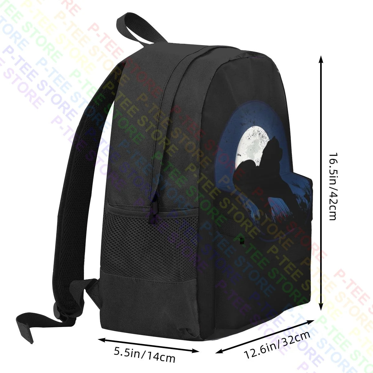 Chow Chow Large Capacity Backpack Gym Storage Bag