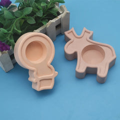 Christmas Candlestick Epoxy Resin Mold Candle Holder Silicone Mould