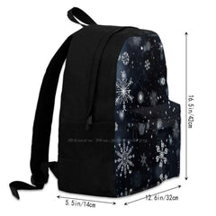 Christmas Large Capacity Backpack Laptop Travel Bags