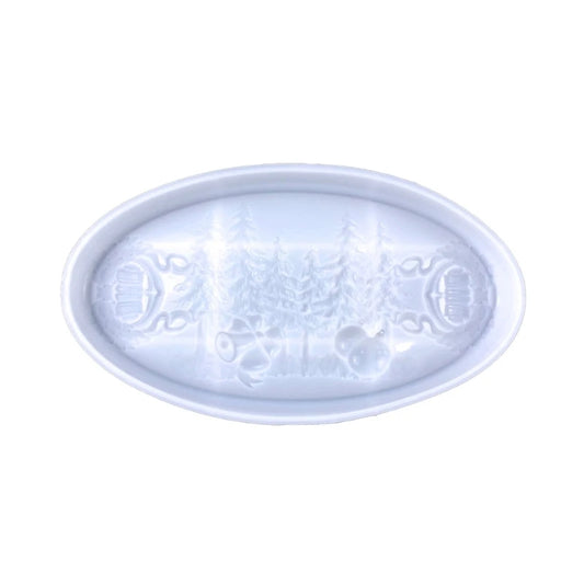 Christmas Resin Tray Molds Bowknot Bell Tree Silicone Mold