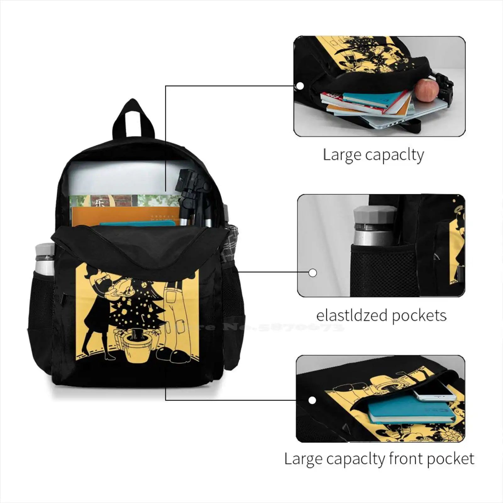 Bendy Song And The Ink Machine Gamer Backpack