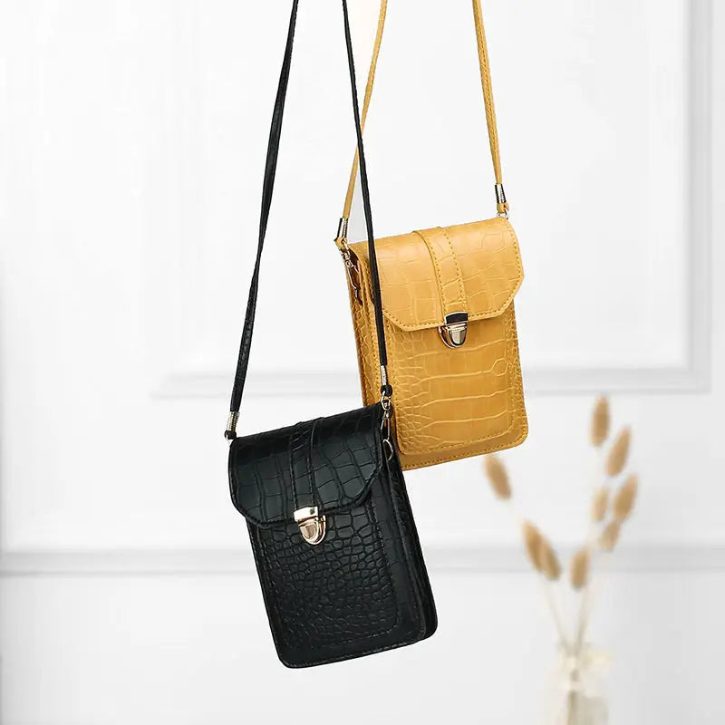 Chuwanglin Mini Crocodile Leather Clutch Purses Handbag