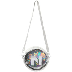 Circle Shape Laser Hologram Sympony See Through Waterproof Carry Bags