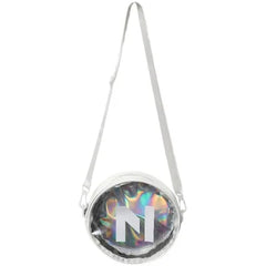 Circle Shape Laser Hologram Sympony See Through Waterproof Carry Bags