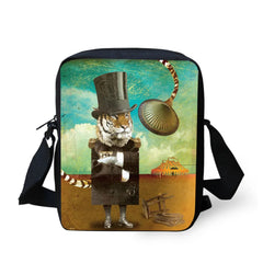 Circus Animal Women Mini Cross-body Bag Casual Messenger Bags