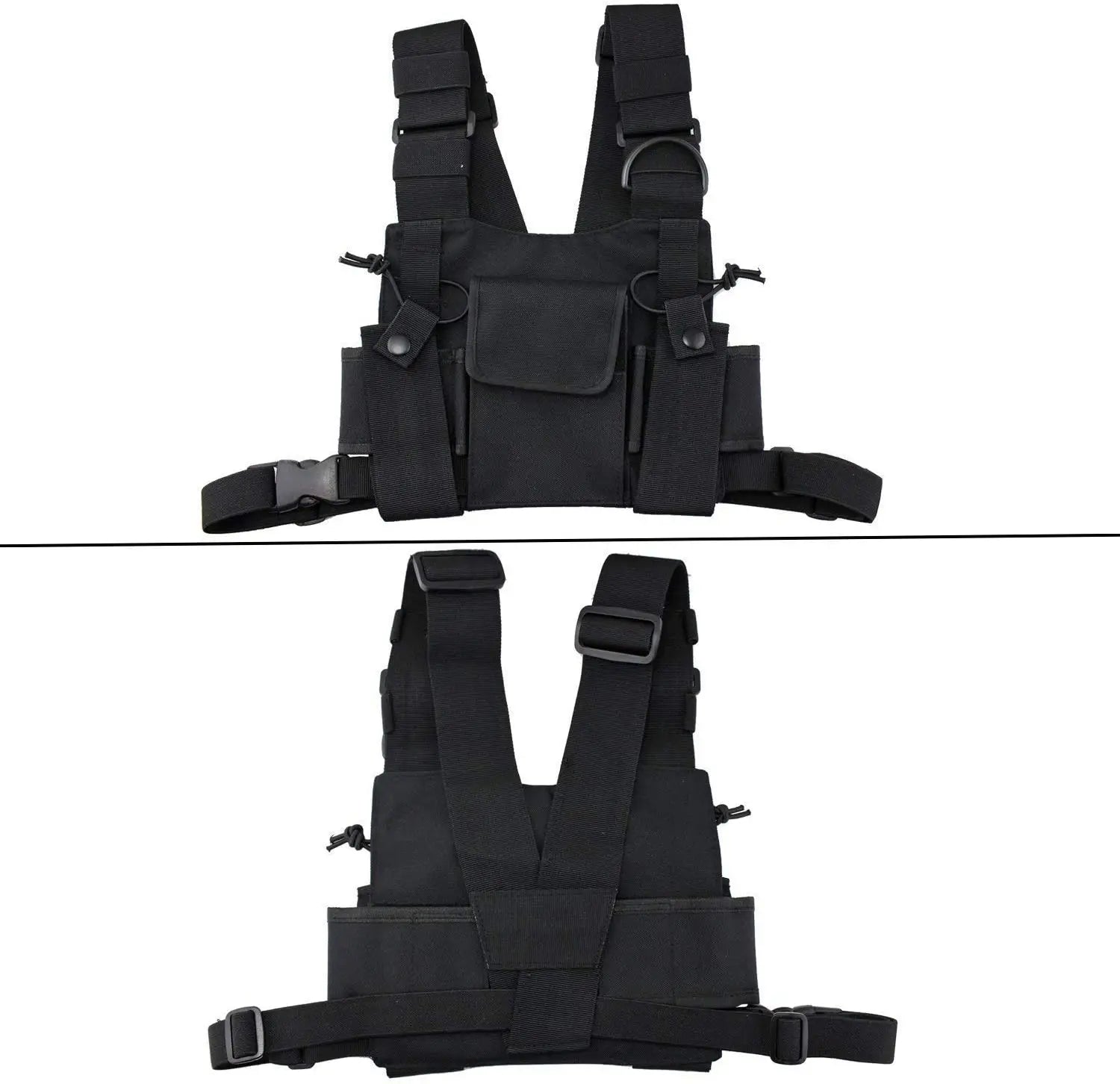 Hip Hop Streetwear Chest Bag Tactical Waist Pack