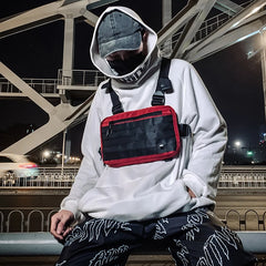 Classic Chest Bag Hip-Hop Utility Bag Streetwear Kanye Style Chest Rig