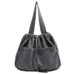 Vintage Canvas Bag Women's Handbag Shoulder Shopping Purse