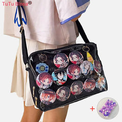 Transparent Pink ItaBag Shoulder Bag Soft Girls Lovely Clear Japanese Style