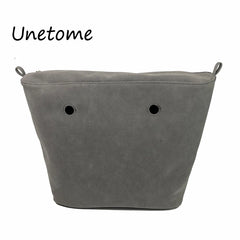 Cashemere PU Inner Lining Zipper Pocket for O Bag Handbag