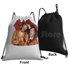 Movie Script Singing In The Rain Drawstring Bag Gym Waterproof