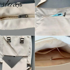 Women's Postman Bag Waterproof Canvas Schoolbag