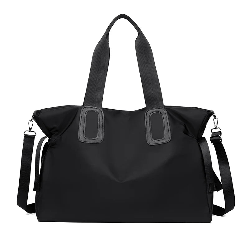 Solid Travel Bag Large Capacity Casual Shoulder Crossbody