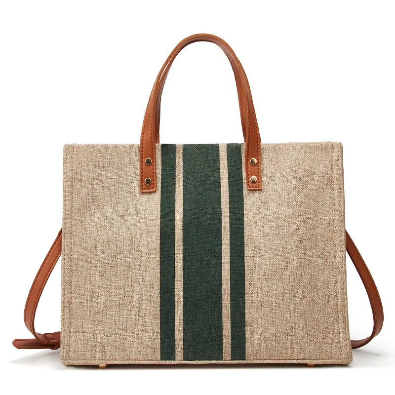 Classic Style Shoulder Bag Large Capacity Multifunction Bag
