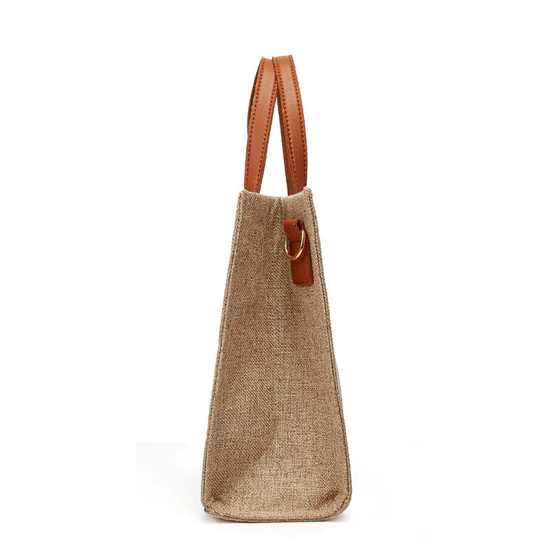 Classic Style Shoulder Bag Large Capacity Multifunction Bag
