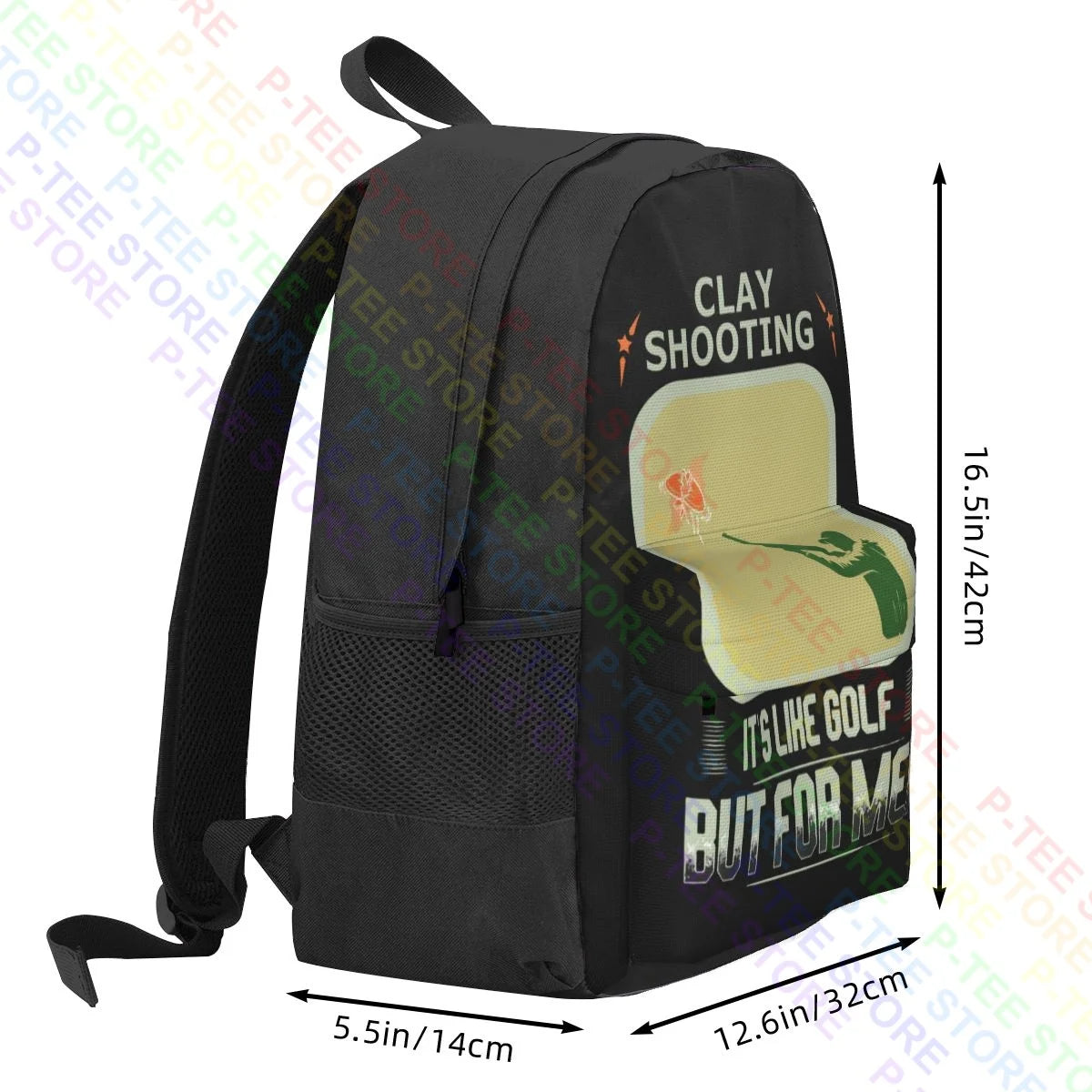 Clay Shooting Golf for Men Large Capacity Backpack