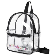 Clear Backpack Multifunction Rucksack Durable Large Capacity Transparent Bag