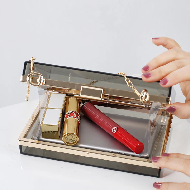 Clear Concert Bag Transparent Crossbody Clutch for Women Handbags