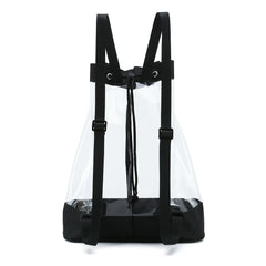 Clear Drawstring Backpack, See Through Bag