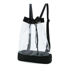 Clear Drawstring Backpack, See Through Bag