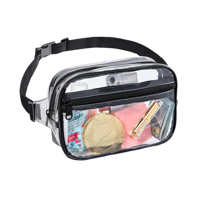 Clear Fanny Pack Stadium Approved Transparent Waist Pouch