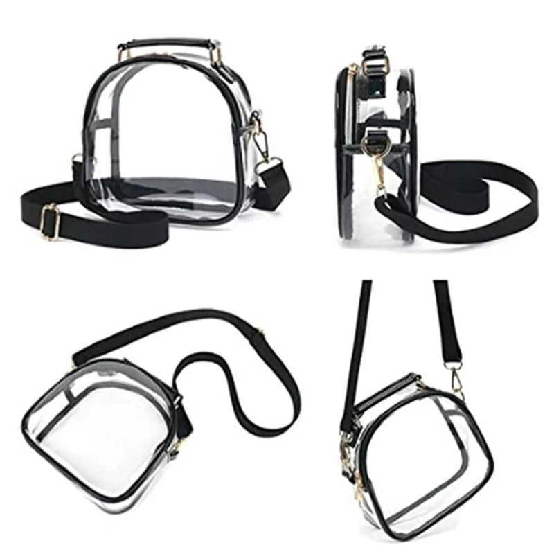 Clear Crossbody Shoulder Bag for Men Women Concert Sports