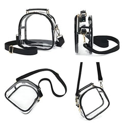 Clear Crossbody Shoulder Bag for Men Women Concert Sports