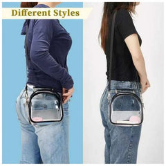 Clear Crossbody Shoulder Bag for Men Women Concert Sports
