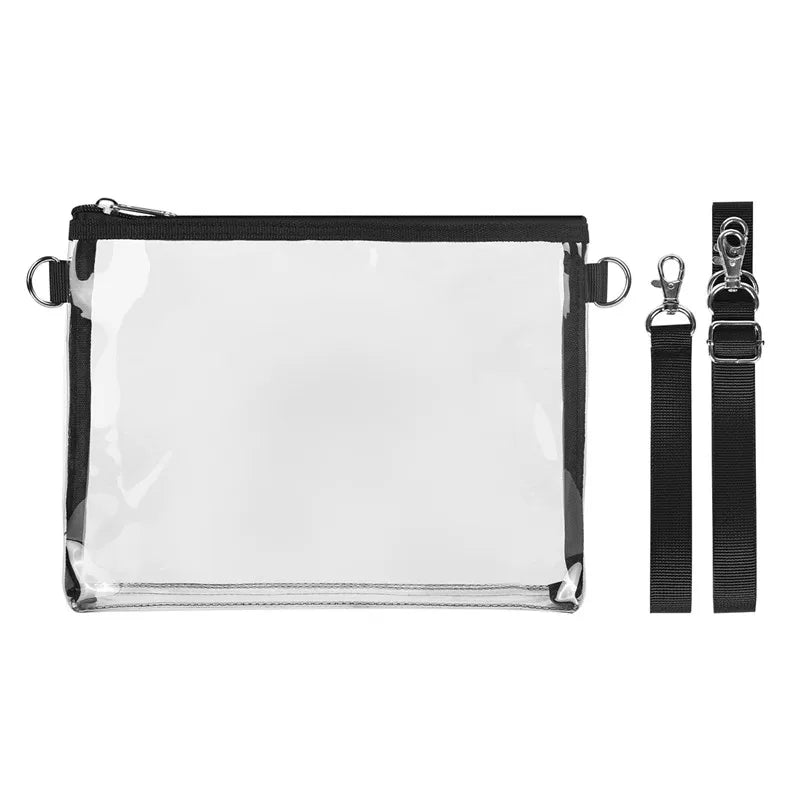 Clear Stadium Approved Bag Clear Crossbody Shoulder Bag for Concert Beach Work