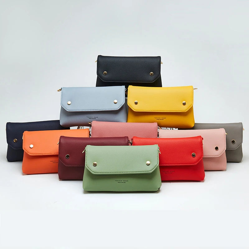 Small PU Leather Summer Phone Crossbody Bag for Women