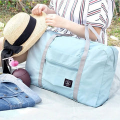 Lightweight Tote Handbags Portable Luggage Organizer Foldable Storage Bag