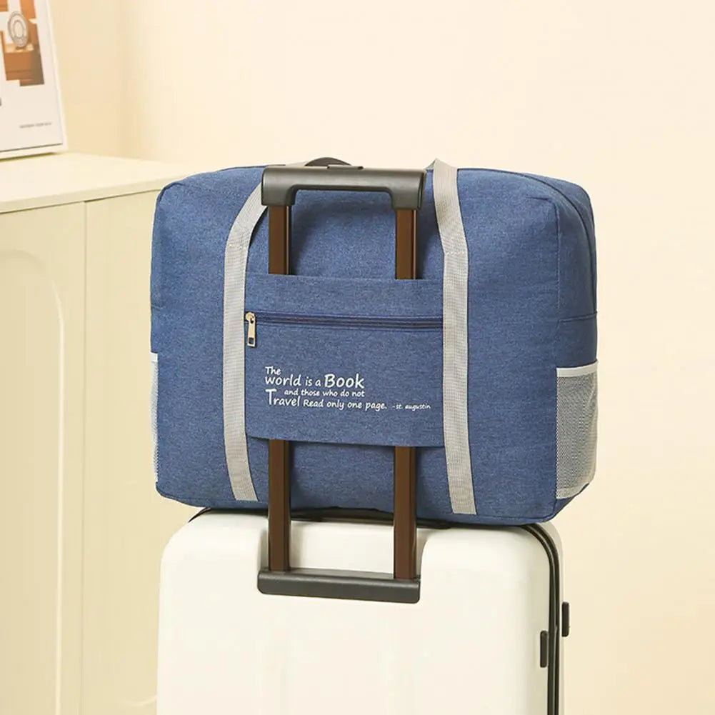 Foldable Clothes Storage Bag Organizer Reinforced Handle