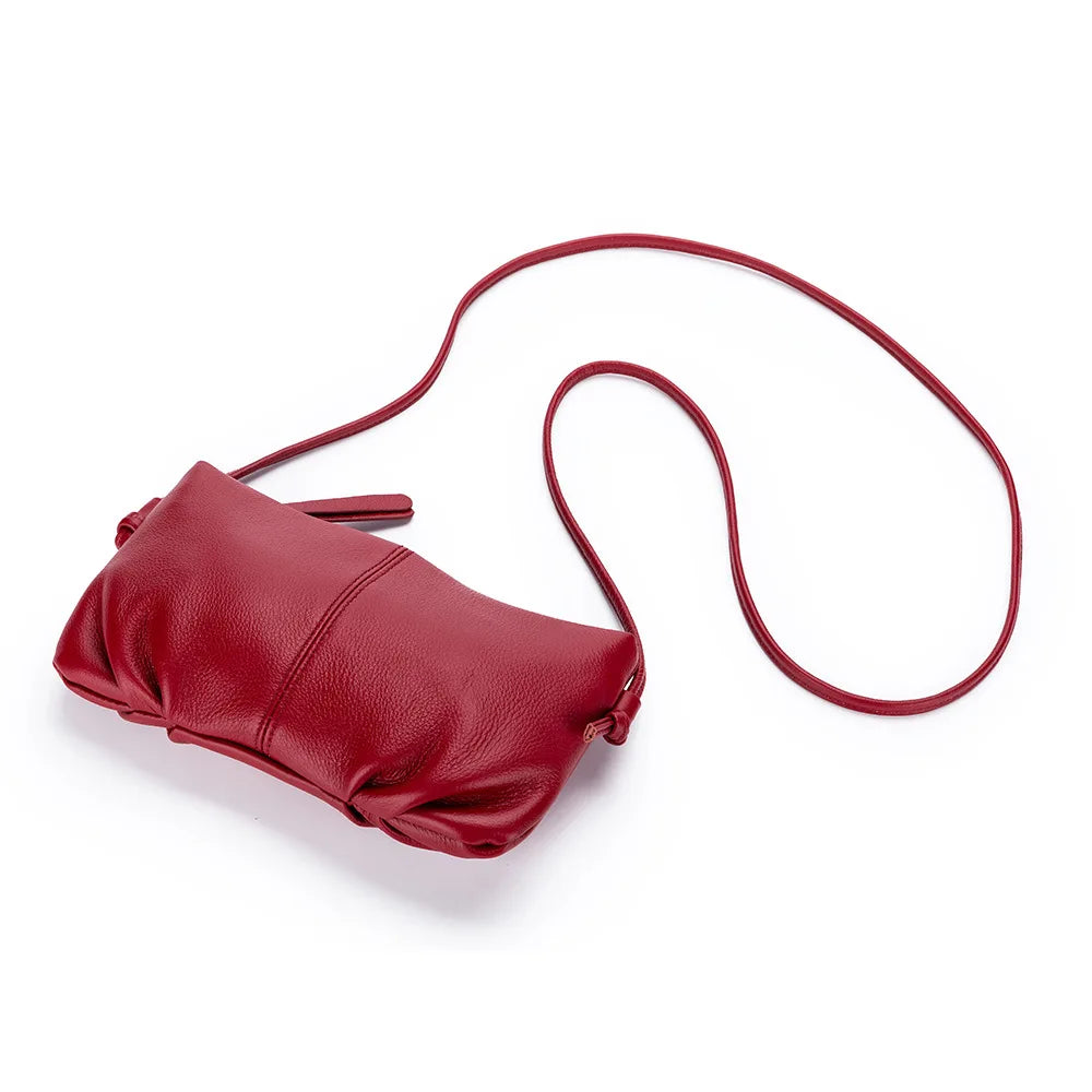 Soft Leather Crossbody Bag for Women 2022 New One-Shoulder Niche Bag B45