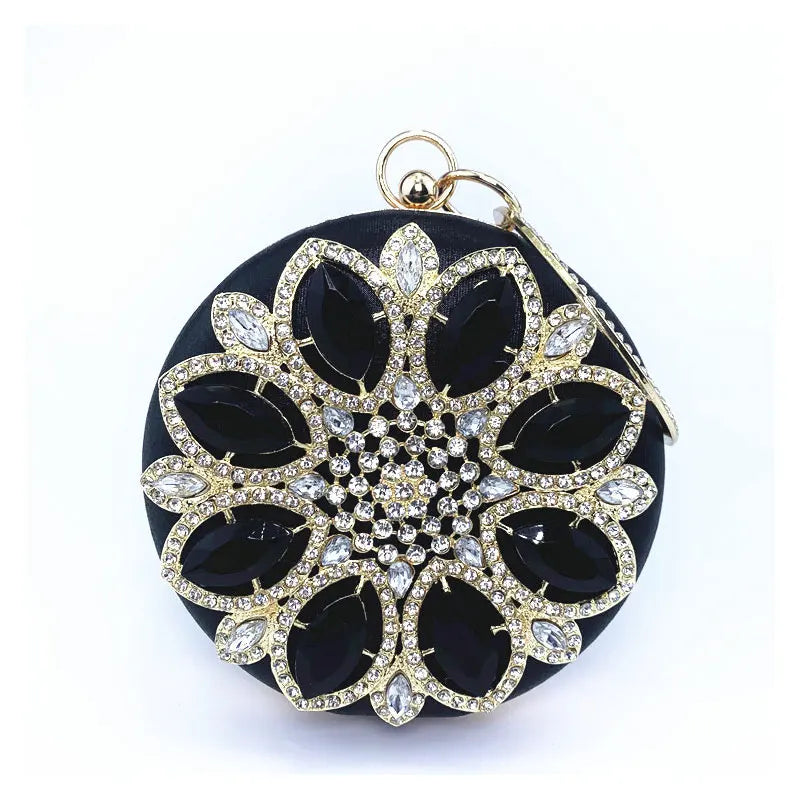 Crystal Clutch Purse Evening Bag Wedding Party Handbag