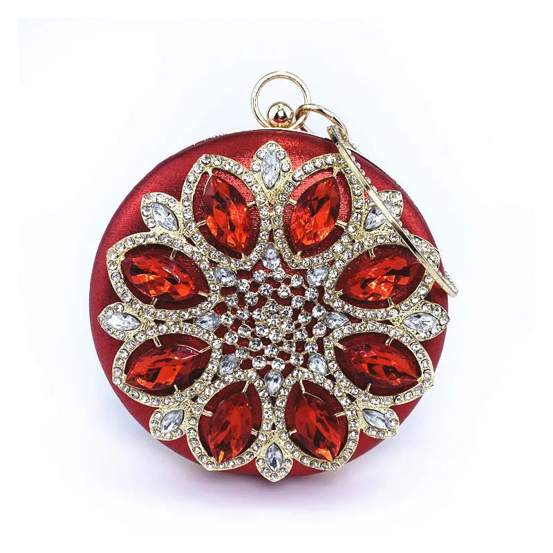Crystal Clutch Purse Evening Bag Wedding Party Handbag