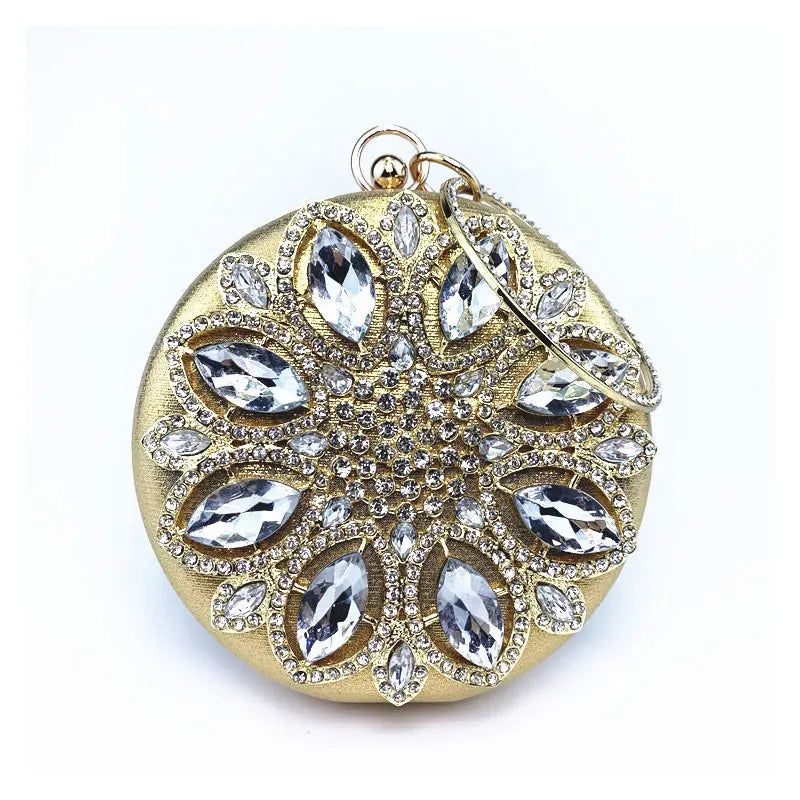 Crystal Clutch Purse Evening Bag Wedding Party Handbag