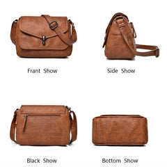 Cohide Small Leather Crossbody Bag for Women