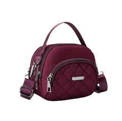 Embroidery Mini Bag for Women, Portable Coin Shoulder Bag