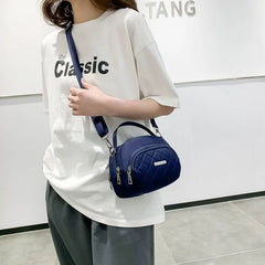 Embroidery Mini Bag for Women, Portable Coin Shoulder Bag